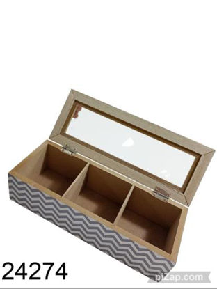 Imagen de CAJA DE TE X3 DIVISIONES 4.26